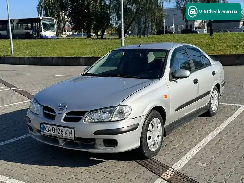Nissan Almera 2002, фото з оголошення 1 з 20, VIN SJNBBAN1620280302