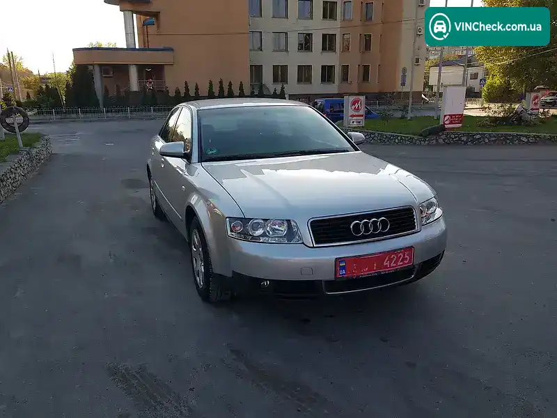 Audi A4 2003, фото з оголошення 1 з 20, VIN WAUZZZ8E83A303928