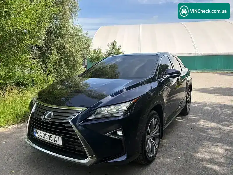 Lexus RX 2017, фото з оголошення 1 з 20, VIN JTJBAMCA102036394