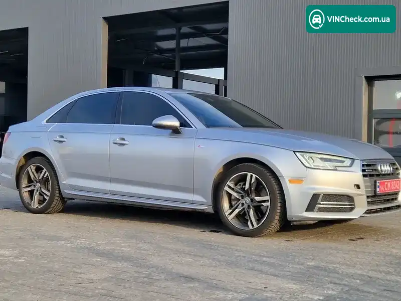 Audi A4 2018, фото з оголошення 2 з 14, VIN WAUENAF41JA167760