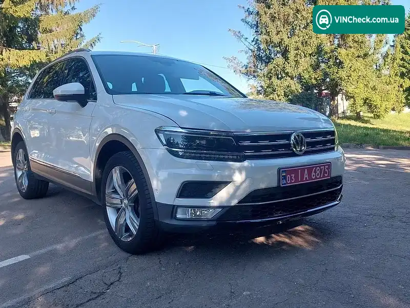 Volkswagen Tiguan 2017, фото з оголошення 1 з 20, VIN WVGZZZ5NZGW300691