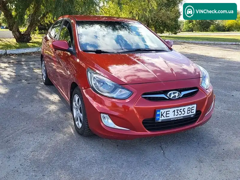 Hyundai Accent 2012, фото з оголошення 1 з 10, VIN Z94CU41CBCR154117