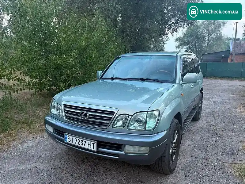 Lexus LX 2004, фото з оголошення 2 з 14, VIN 1TJHT00W453555552