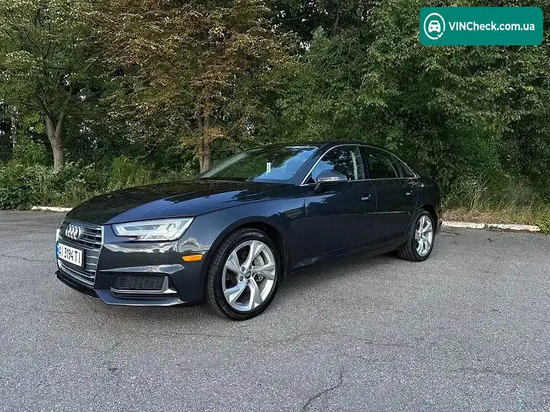 Audi A4 2019, фото з оголошення 2 з 20, VIN WAUBNAF41KN015121