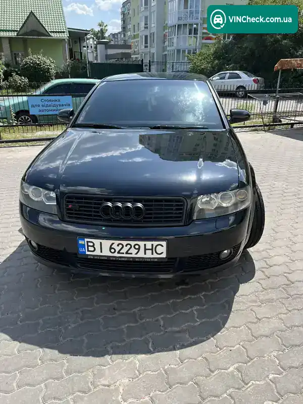 Audi A4 2003, фото з оголошення 1 з 17, VIN WAUZZZ8E14A075370
