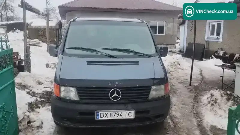 Mercedes-Benz Vito 1998, фото з оголошення 2 з 4, VIN VSA63807413118789