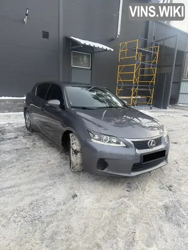 Lexus CT 2012, фото з оголошення 2 з 11, VIN JTHKD5BHX02087129