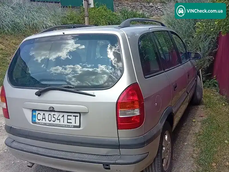 Opel Zafira 2000, фото з оголошення 2 з 3, VIN W0L0TGF7512008130