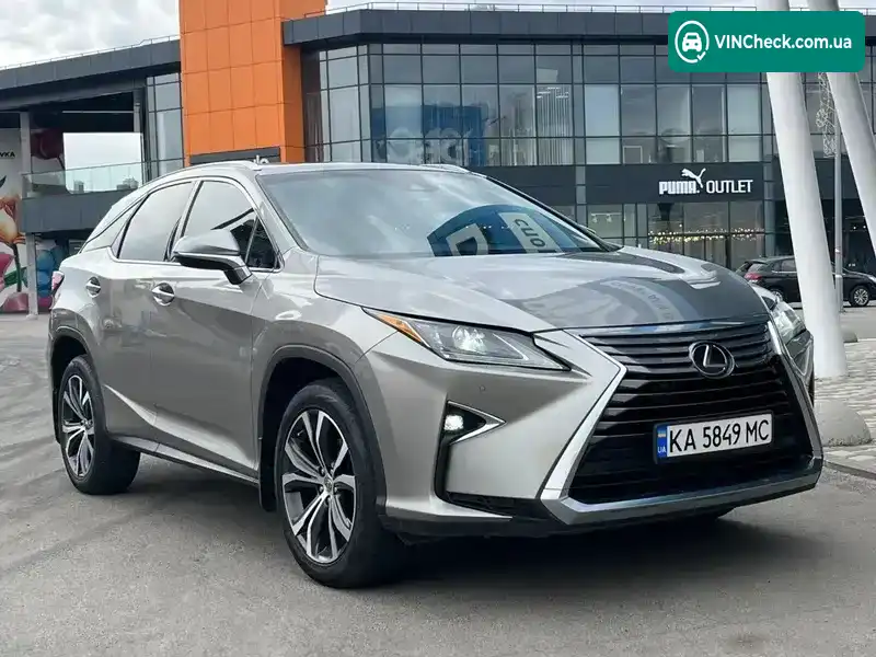 Lexus RX 2016, фото з оголошення 1 з 21, VIN 2T2BZMCA1HC059551