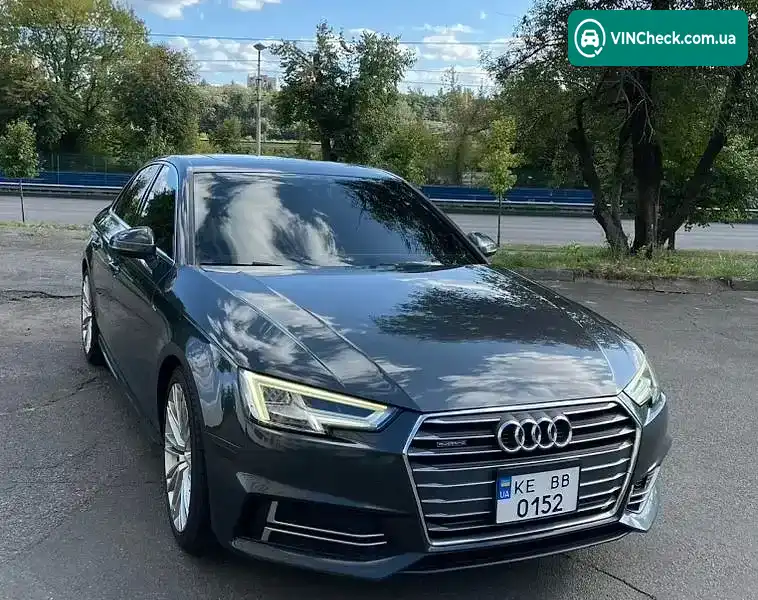 Audi A4 2017, фото з оголошення 1 з 19, VIN WAUENAF41HN069380