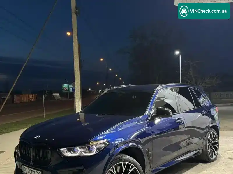 BMW X5 M 2020, фото з оголошення 1 з 9, VIN WBSJU010709E09014
