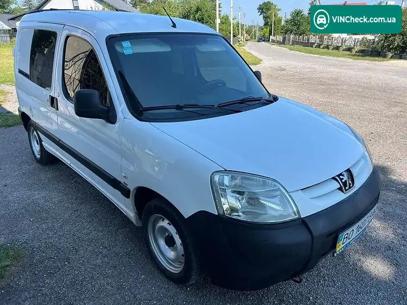 Peugeot Partner 2007, фото з оголошення 2 з 14, VIN VF3GB9HWC96250290