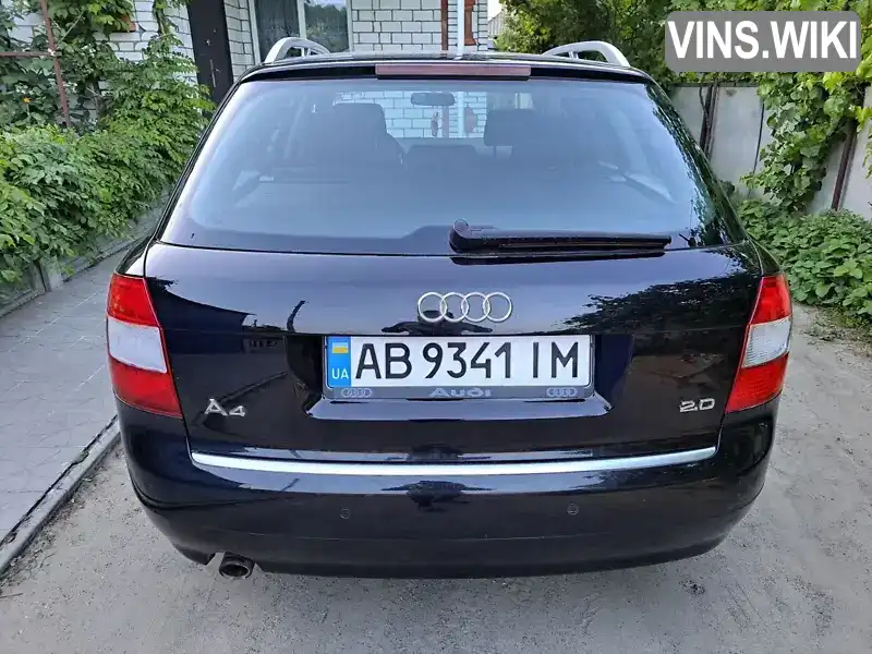 Audi A4 2003, фото з оголошення 2 з 11, VIN WAUZZZ8E54A081835
