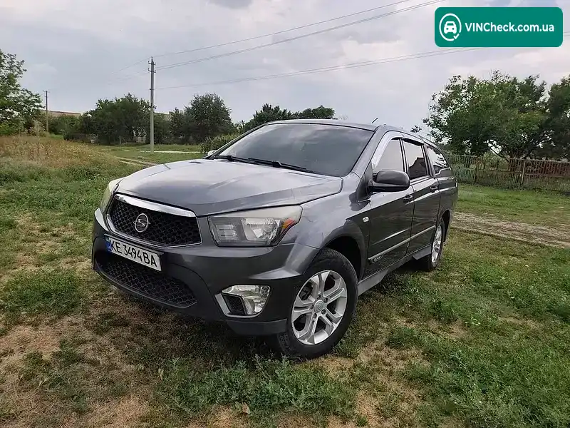 SsangYong Korando Sports 2013, фото з оголошення 1 з 18, VIN KPACA4AN1DP157599