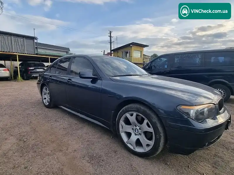 BMW 7 Series 2002, фото з оголошення 2 з 9, VIN WBAGL410X0DL94303