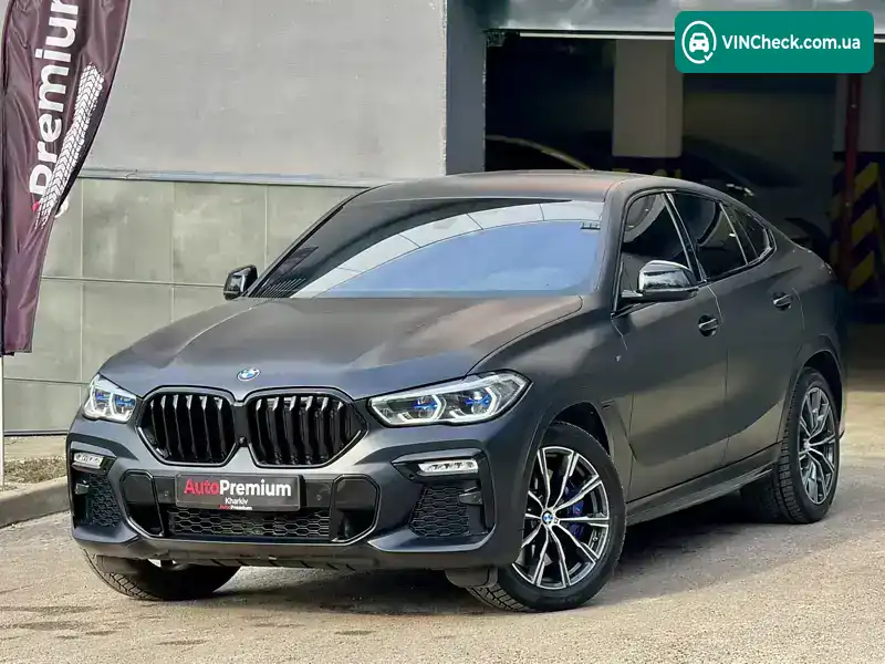 BMW X6 2020, фото з оголошення 1 з 21, VIN WBAGT210709D64279