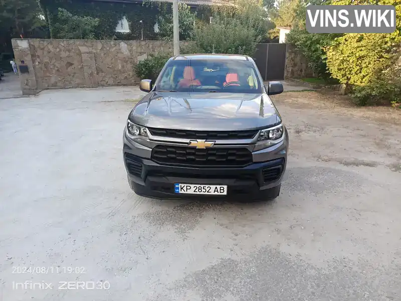 Chevrolet Colorado 2021, фото з оголошення 2 з 21, VIN 1GCGTBEN3M1215880