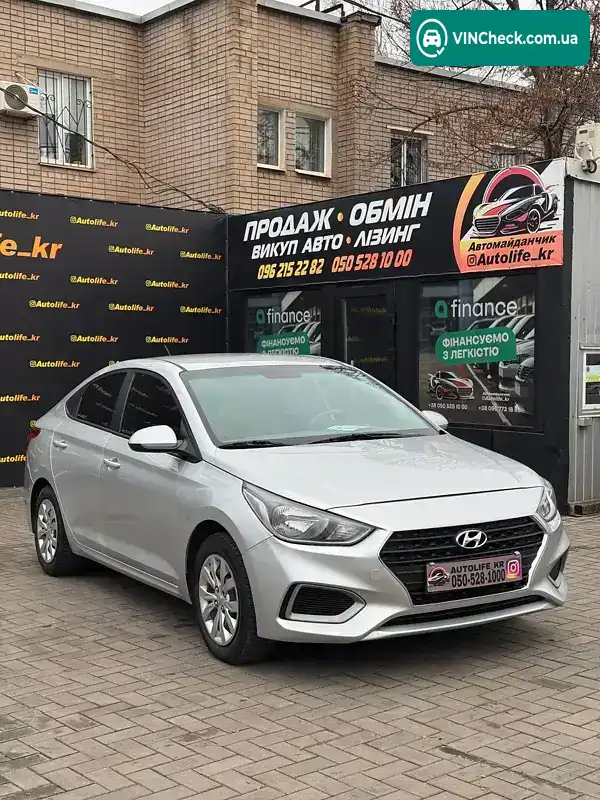 Hyundai Accent 2018, фото з оголошення 1 з 16, VIN 3KPC24A31JE028065