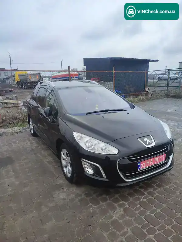 Peugeot 308 2013, фото з оголошення 2 з 21, VIN VF34H5FV8DS039956