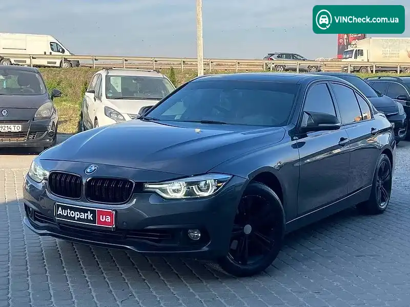 BMW 3 Series 2015, фото з оголошення 1 з 20, VIN WBA8E3C58GK501193