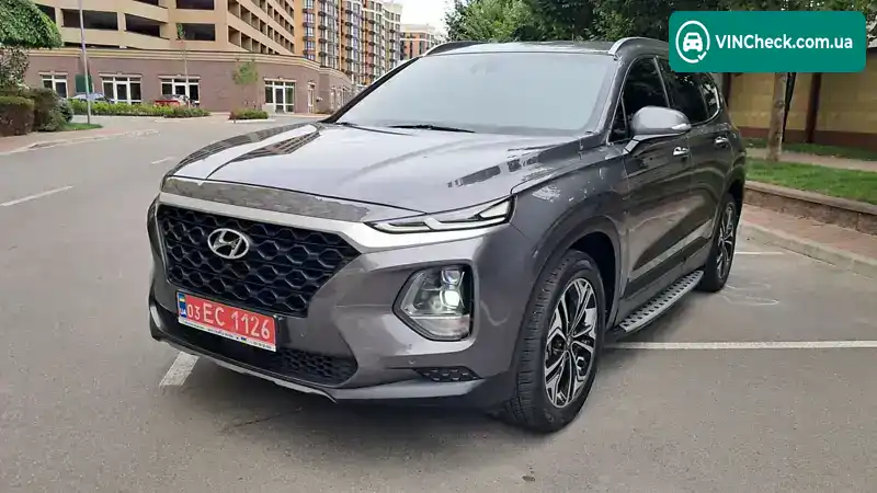 Hyundai Santa FE 2018, фото з оголошення 1 з 20, VIN KMHS281CBKU073887