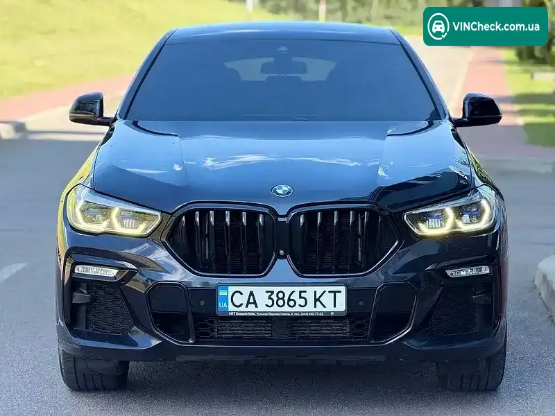 BMW X6 2021, фото з оголошення 1 з 18, VIN WBAGT210109F72772