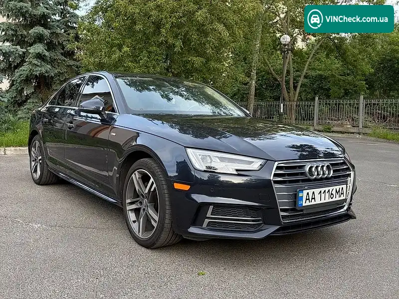 Audi A4 2017, фото з оголошення 1 з 20, VIN WAULMAF44JA098248