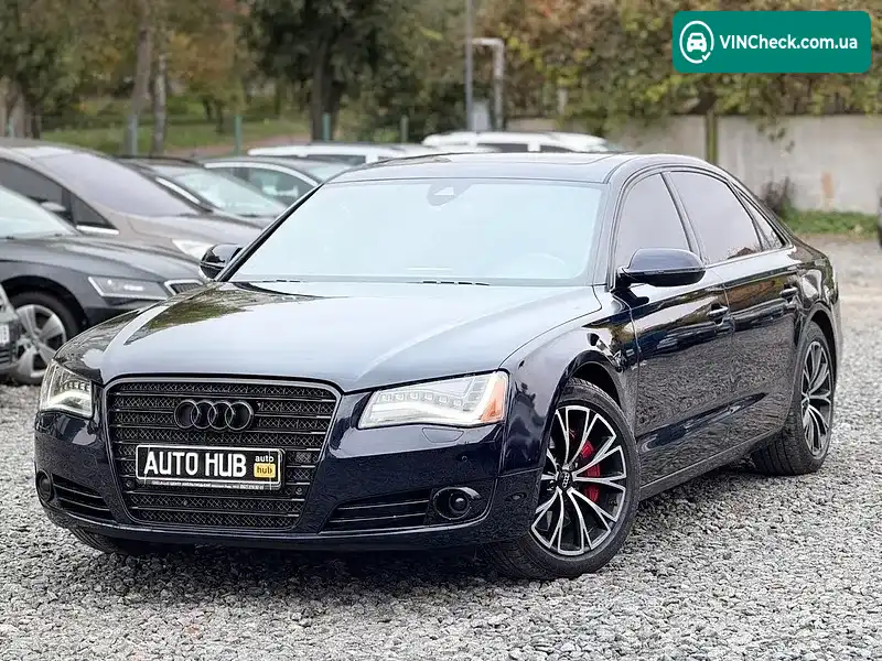 Audi A8 2013, фото з оголошення 1 з 20, VIN WAURGAFD6DN028149