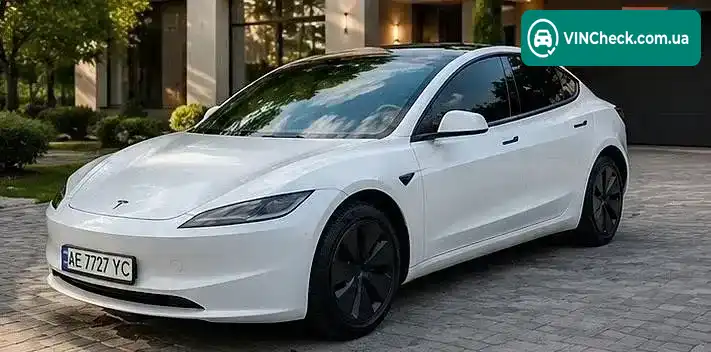 Tesla Model 3 2024, фото з оголошення 1 з 8, VIN LRW3E7FS5RC170640