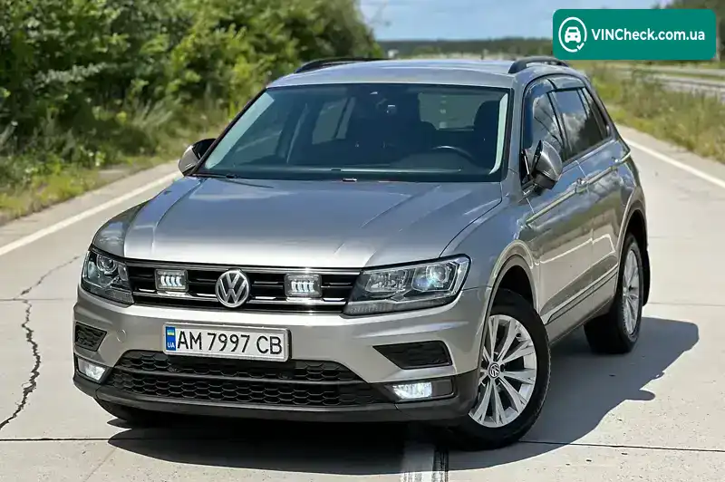 Volkswagen Tiguan 2017, фото з оголошення 1 з 20, VIN WVGZZZ5NZJW809097