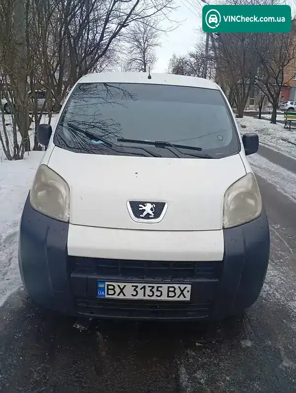 Peugeot Bipper 2011, фото з оголошення 1 з 9, VIN VF3AAFHZ0B8167147