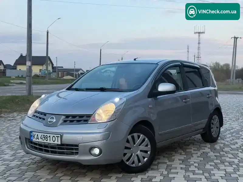 Nissan Note 2007, фото з оголошення 2 з 21, VIN SJNFCAE11U1129498