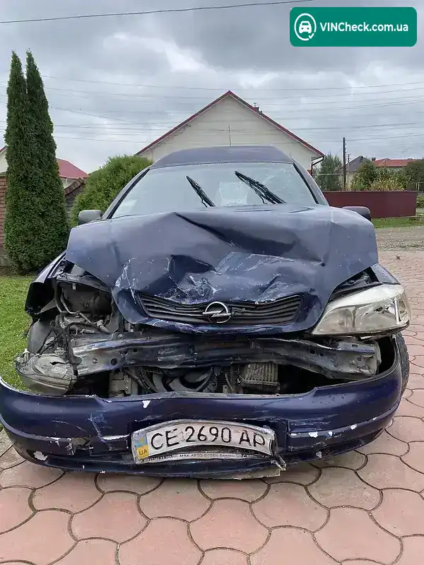 Opel Astra 2001, фото з оголошення 1 з 6, VIN W0L0TGF7018019370
