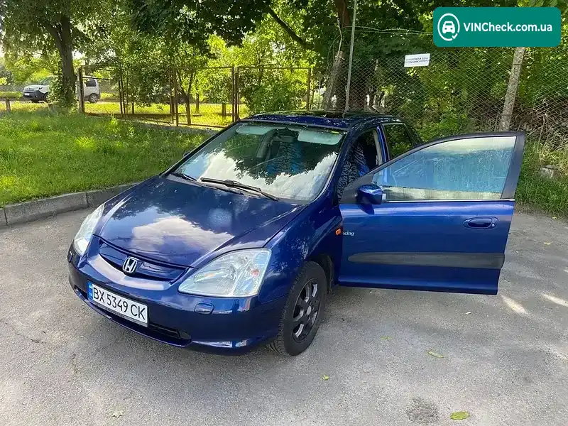 Honda Civic 2001, фото з оголошення 1 з 20, VIN SHHEU87701U004603