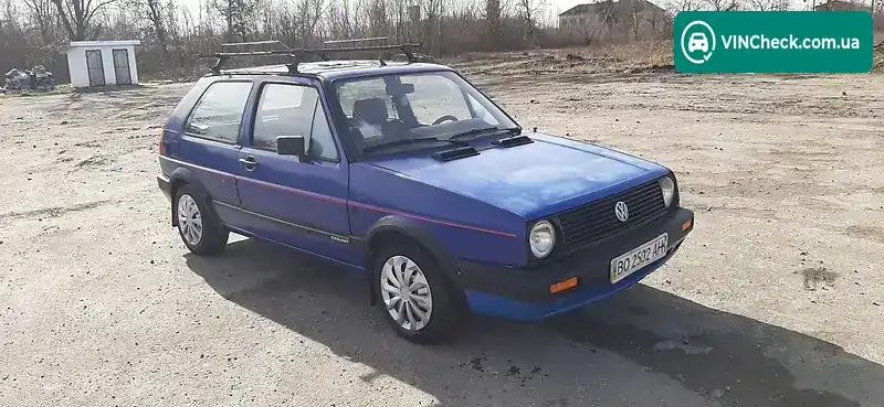 Volkswagen Golf 1987, фото з оголошення 2 з 20, VIN WVWZZZ19ZHW525583