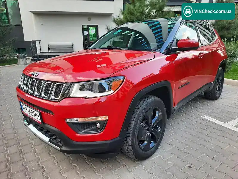 Jeep Compass 2018, фото з оголошення 2 з 20, VIN 3C4NJDBB8JT395638