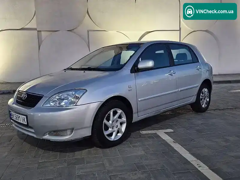Toyota Corolla 2002, фото з оголошення 1 з 17, VIN SB1KZ28EX0E014392