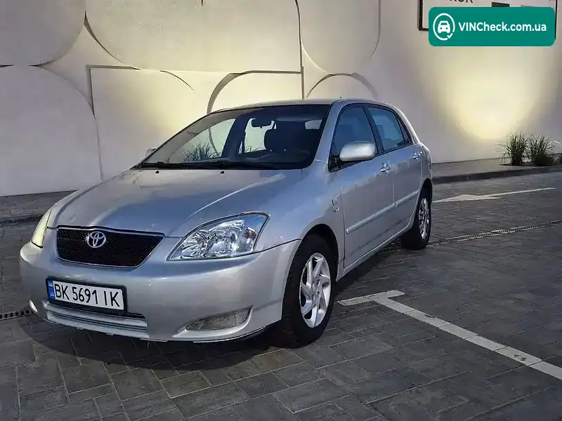 Toyota Corolla 2002, фото з оголошення 2 з 17, VIN SB1KZ28EX0E014392