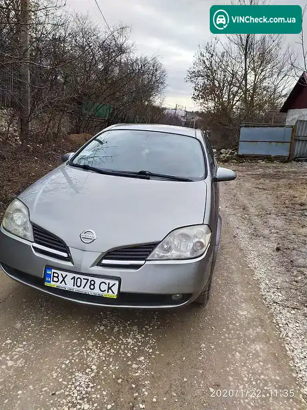 Nissan Primera 2004, фото з оголошення 2 з 5, VIN SJNBFAP12U0203573