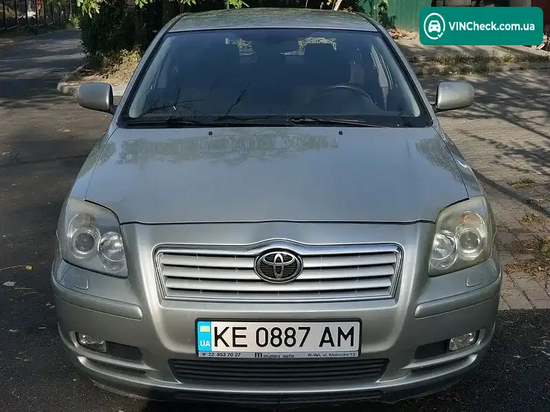 Toyota Avensis 2004, фото з оголошення 1 з 20, VIN SB1DP56L50E003897