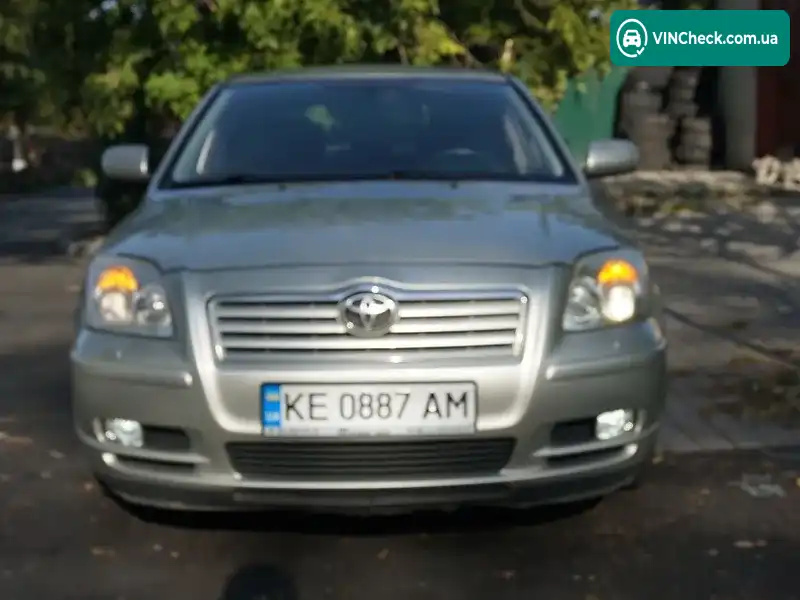 Toyota Avensis 2004, фото з оголошення 2 з 20, VIN SB1DP56L50E003897
