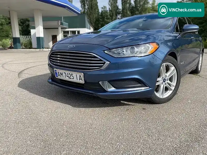 Ford Fusion 2018, фото з оголошення 1 з 19, VIN 3FA6P0LU0JR253105