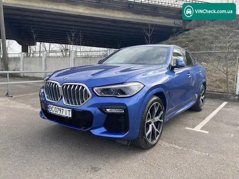 BMW X6 2019, фото з оголошення 1 з 19, VIN WBAGT210009B30968
