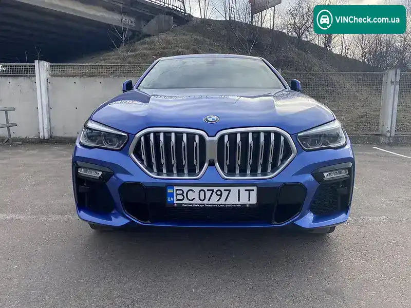BMW X6 2019, фото з оголошення 2 з 19, VIN WBAGT210009B30968