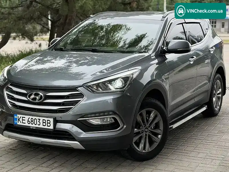 Hyundai Santa FE 2017, фото з оголошення 2 з 20, VIN KMHSW81UBJU833168