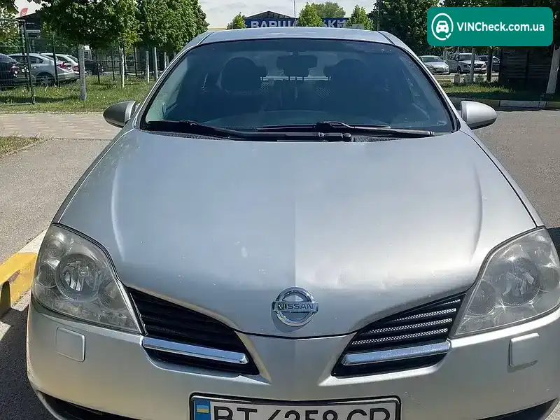 Nissan Primera 2002, фото з оголошення 1 з 16, VIN SJNBBAP12U0090245