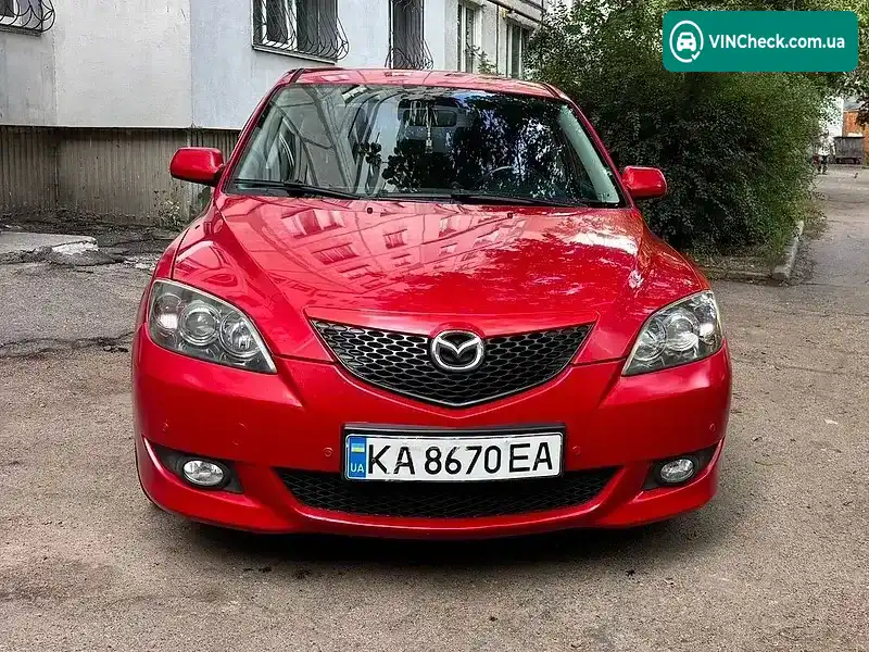 Mazda 3 2004, фото з оголошення 1 з 12, VIN JMZBK14Z551202557