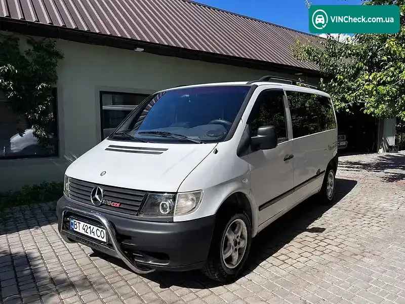 Mercedes-Benz Vito 2000, фото з оголошення 1 з 12, VIN VSA63809413267220