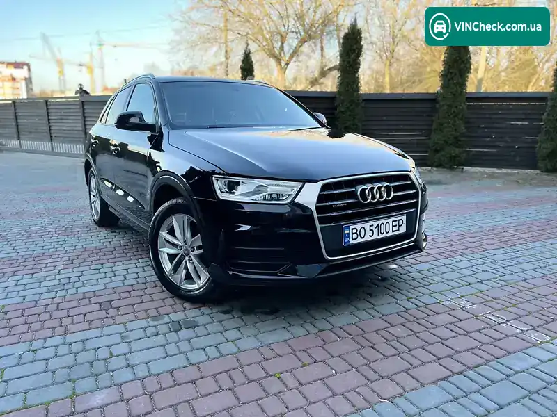 Audi Q3 2017, фото з оголошення 1 з 20, VIN WA1BCCFS3HR014082