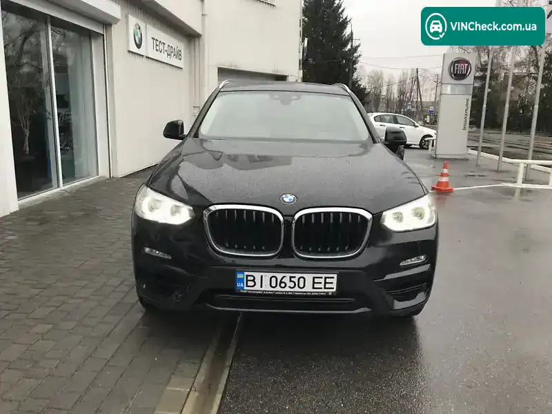 BMW X3 2018, фото з оголошення 2 з 21, VIN WBATR3100JLA50982
